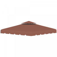 Outsunny 9.8' X 9.8' Gazebo Replacement Canopy, Gazebo Top Cover With Double Vented Roof For Garden 