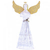 Outsunny 5ft Lighted Christmas Praying Angel Decoration with 180 LED Lights