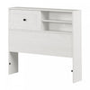Hazen Bookcase Headboard - White Pine