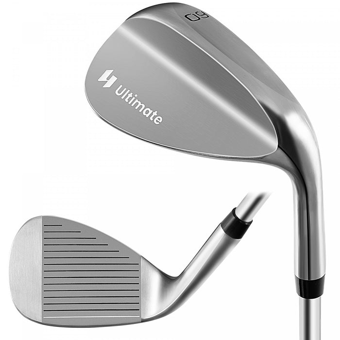 Ultimate Golf Wedge 60 Degree Sand Wedge Lob Wedge High Loft Golf Club Right Handed Silver