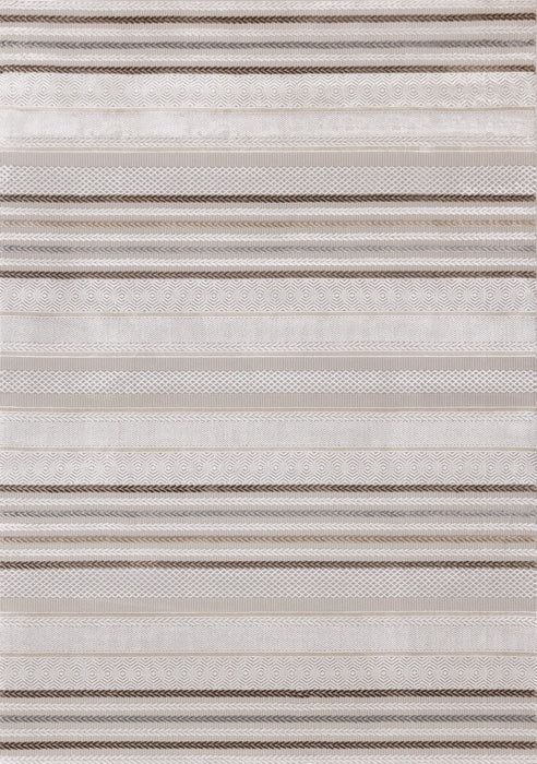 London Striped Indoor Area Rug - 7'10\" x 10'6\"