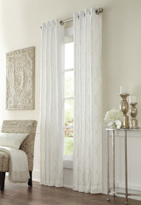 Thermalogic Infinity White Room Darkening Grommet Curtain Panel - 52 x 84