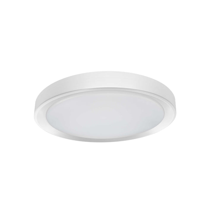 Dainolite Flynn Flush Mount 24w Matte White White Diffuser Lamp