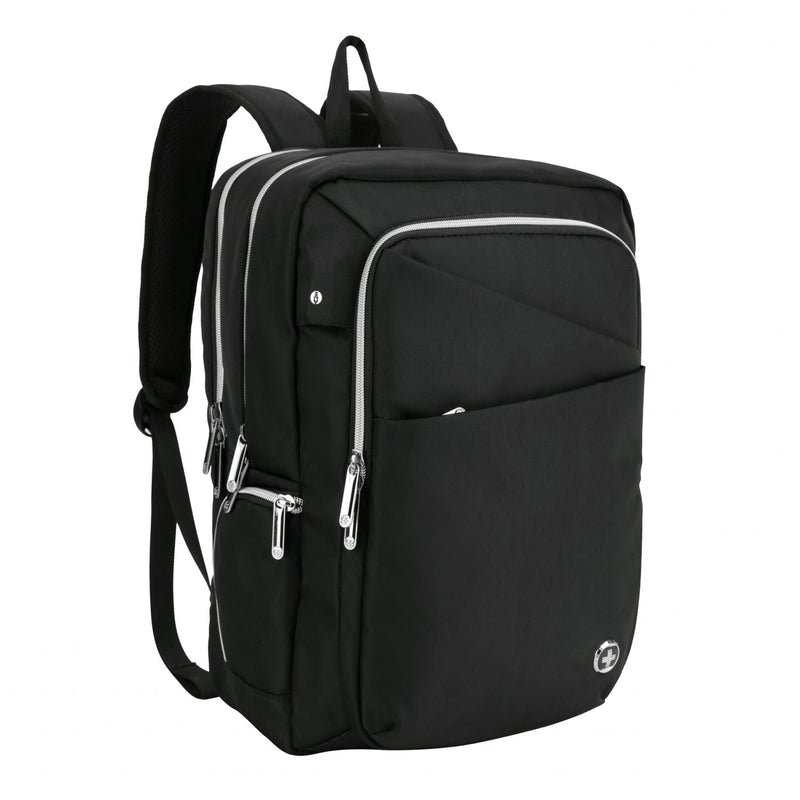 Swissdigital Design Smart Backpack KATY ROSE - Rucksack with Integr ...