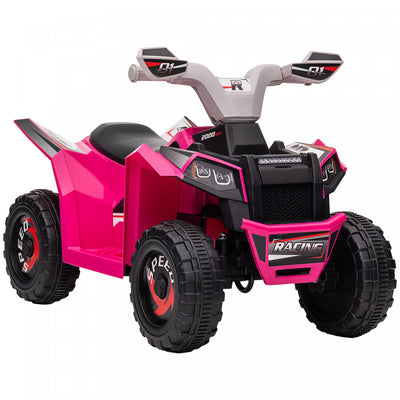 Aosom 6v Kids Atv Quad, Battery Powered Ride-On Electric Vehicle For Kids With Wear-resistant Wheels|Aosom Quad 6 V Pour Enfants, Vehicule Electrique Alimente Par Batterie Pour Enfants Avec Roues Resis