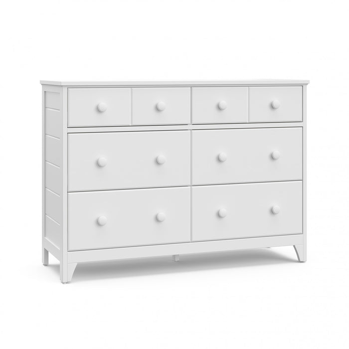 Storkcraft Moss 6 Drawer Dresser - White