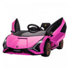 Aosom Compatible 12v Battery Powered Ride-On Kids Electric Ride On Car Toy With Parental Remote Control Music Lights Mp3 Pink