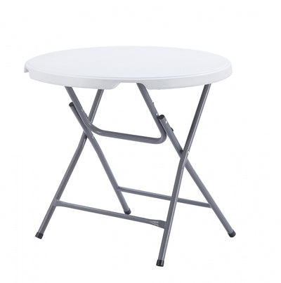 TygerClaw Versatile 32 Inch Circular Folding Utility Table Patio Occasional Table|TygerClaw Table Pliante Ronde Polyvalente de 32 pouces