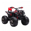 Aosom 12v Kids Powered Ride-On Four Wheeler Atv Car With Mp3 Real Working Headlights, Battery Powere|Aosom Voiture Quad A Quatre Roues Pour Enfants 12 V Avec Phares De Travail Mp3 Reels, Moto Alimentee