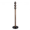 Umbra Modern Wood Flapper Coat Rack - Black and Walnut