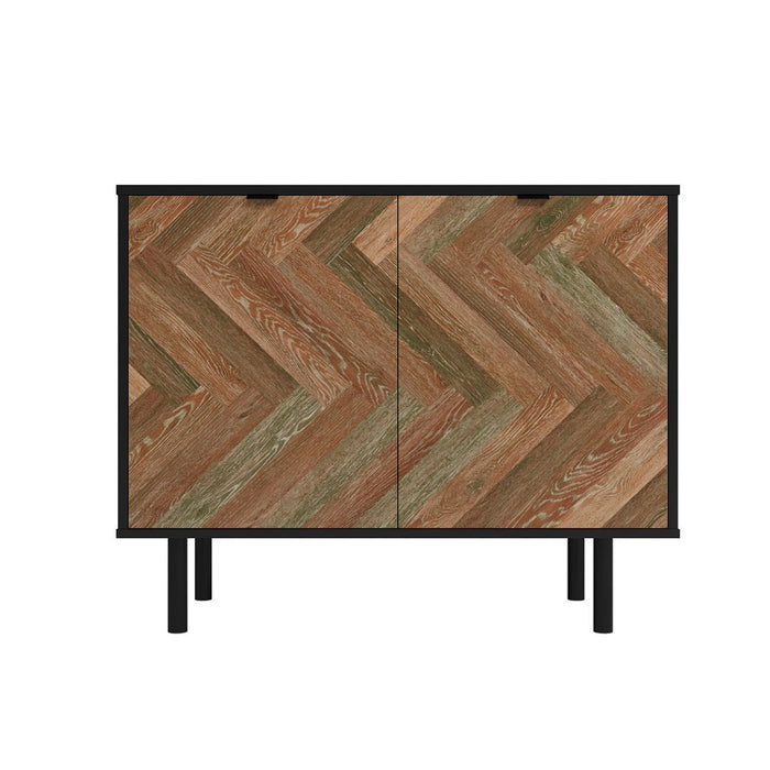 Liam Accent Cabinet - Black Brown