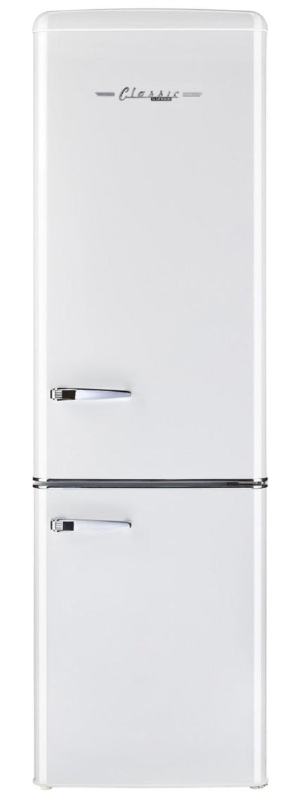 Off-Grid Classic Retro by Unique 10 Cu. Ft. Solar Powered DC Bottom Mount Refrigerator - UGP-275L W 
