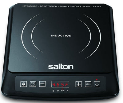 Salton Slim Portable Induction Cooktop - ID2066|Surface de cuisson mince à induction et portative Salton - ID2066