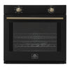 Forno Vomero 30\" Single Wall Oven in Black, 5 cu.ft. Convection Oven - FBOEL1370-30BLK