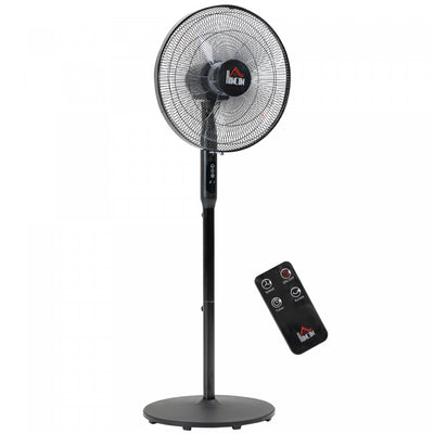 Homcom Pedestal Fan With 3 Modes And 3 Speeds|Homcom Ventilateur Sur Pied Avec 3 Modes Et 3 Vitesses