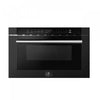 Forno Espresso Capoliveri 24\" Microwave Drawer in Black, 1.2 cu.ft. - FMWDR3000-24BLK