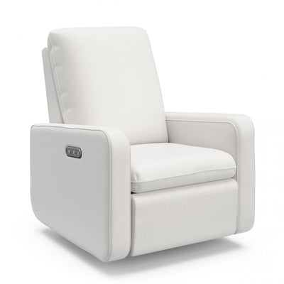 Graco Teddi Power Recliner - Ivory Basketweave