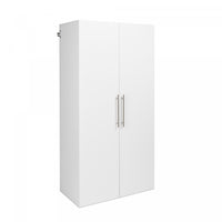 Hangups 2-shelf Wardrobe Storage Cabinet - White 