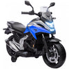 Qaba Honda Licensed 12v Electric Motorcycle, Battery Powered Ride-On  On Motorbike For Kids With Headlights Music Training Wheels, For 3-6 Years, Blue