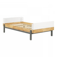 Bebble Twin Bed - Natural Grey