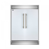Forno Maderno 60 Inch Convertible Refrigerator in White, 27.2 cu.ft. - FFFFD1722-60MG-WHT