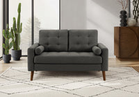 Upholstered Love Seat, 58