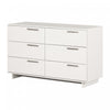 Cavalleri 6-drawer Dresser - Pure White