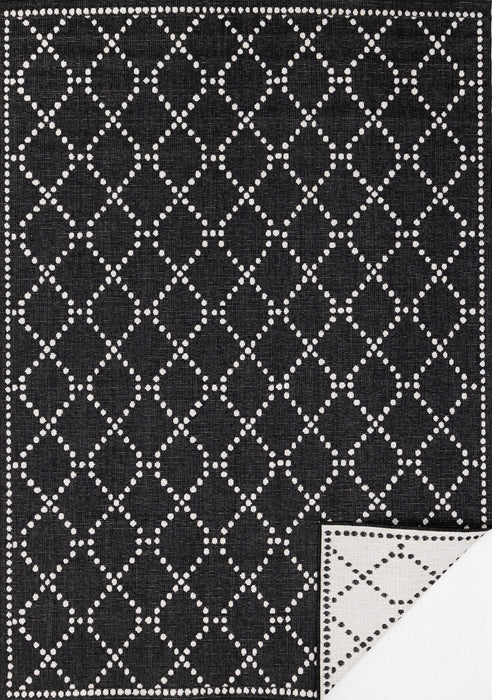 Brooke Reversible Diamonds Indoor/Outdoor Area Rug - 5'3\" x 7'7\"