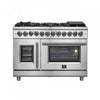 Forno Massimo 6.58 Cu.Ft. French Door Dual Fuel Range - FFSGS6325-48