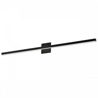 Dainolite Arandel Vanity Light 36w LED Matte Black Diffuser Lamp