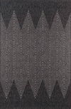 Raven Contemporary 7'10\" x 10'10\" Area Rug in Grey Indoor Area Rug