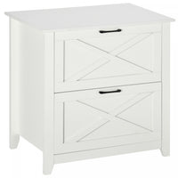 Vinsetto Veritcal Filing Cabinet With Hanging Bars For A4 Size
