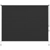 Outsunny Outdoor Roller Shade, 8' X 6' Patio Door Blinds, Black