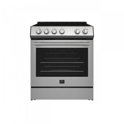 Leonardo Espresso 30" Slide-In Electric Range in Stainless-Steel, 5.0 cu. Ft. - FFSEL6022-30 | Cuisiniere electrique encastrable Leonardo Espresso 30 po, acier inoxydable, 5 pi³ - FFSEL6022-30
