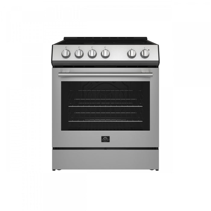 Leonardo Espresso 30\" Slide-In Electric Range in Stainless-Steel, 5.0 cu. Ft. - FFSEL6022-30