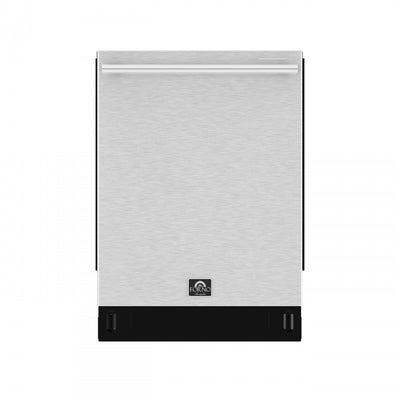 Forno Stella 24 in. Built-in Tall Tub Fingerprint-Resistant Stainless Steel Dishwasher 44 dBA - FDWBI8010-24S | Lave-vaisselle Stella de 24 po, cuve haute, acier inoxydable resistant aux traces, 44 dBA – FDWBI8010-24S