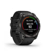 Garmin Fenix® 7x Pro Gps Smartwatch - Health Monitoring With Solar Charging, 51mm - Carbon Gray
