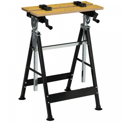 Homcom Workbench With Adjustable Height And Angle|Homcom Etabli Avec Hauteur Et Angle Reglables