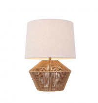Woven 18” Rope Table Lamp