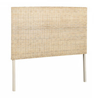 Lilak Rattan Headboard - White Washed