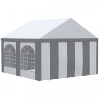 Outsunny 13 X 13ft Party Tent With Sides, 4 Windows And 2 Doors