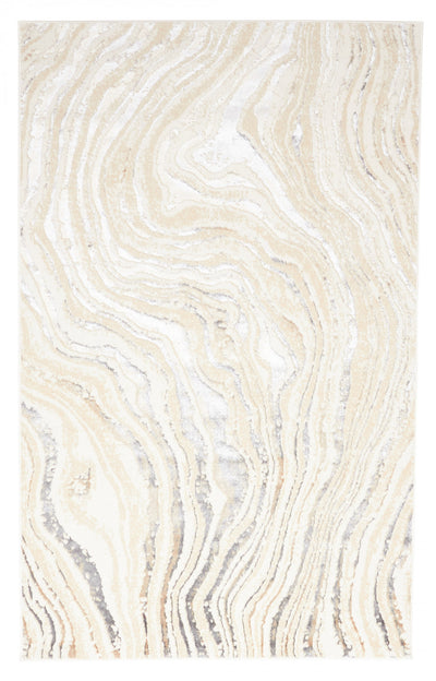 Clara Ivory Rug 8'0" x 10'0" | Tapis Contemporain/Moderne Clara 8'0" x 10'0" en Ivoire
