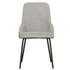 Thora Taupe Upholstered Accent Dining Chair (Set of 2) | Chaise d'appoint de salle a manger Thora rembourree taupe (ens. de 2)