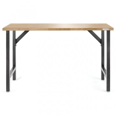Gladiator 66.5" Hardwood Modular Workbench - Hammered Granite|Établi modulaire de 66,5 po de largeur en bois franc de Gladiator - granite martelé