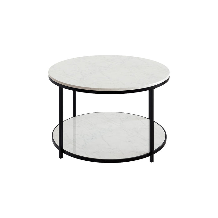 Sable Coffee Table With Dual Marble Surface