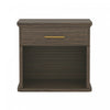 Clifford Traditional Nightstand in Walnut (1-Drawer)
