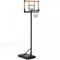 Soozier 6-7ft Basketball Hoop And Stand With 18