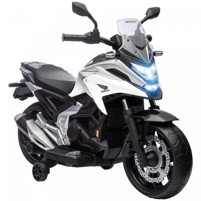 Qaba Honda Licensed 12v Electric Motorcycle, Battery Powered Ride-On Motorbike For Kids With Headlig|Qaba Motorcycle Electrique Honda Licensee 12v, Conduite Sur Moto A Batterie Pour Les Enfants Avec De