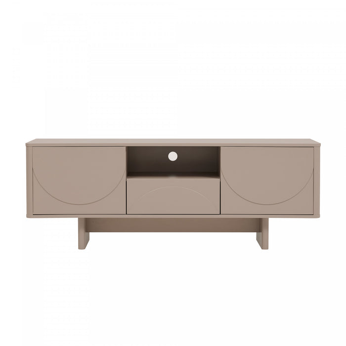 Ella Modern 59\" TV Stand in Mocha