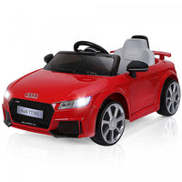 12v Audi Tt Rs Electric Kids Ride On Car Licensed Remote Control Mp3